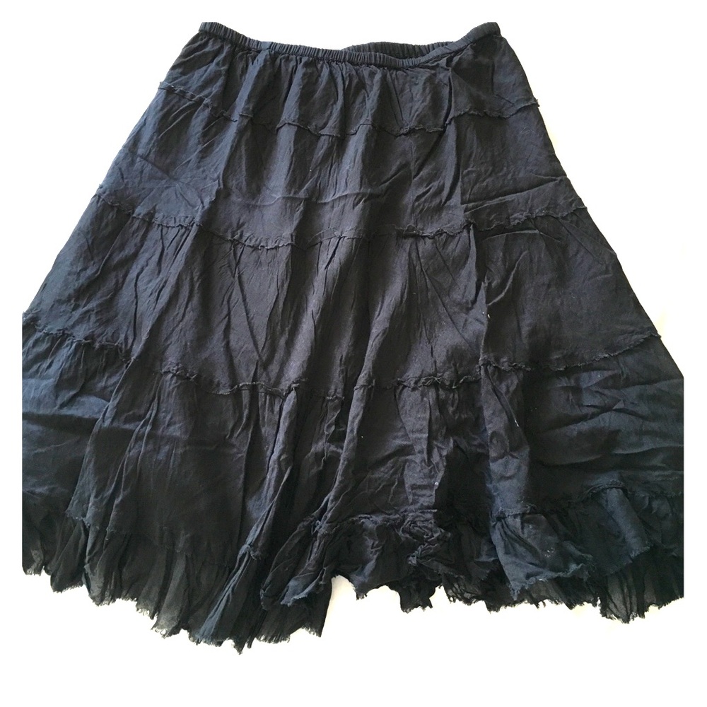 Black skirt